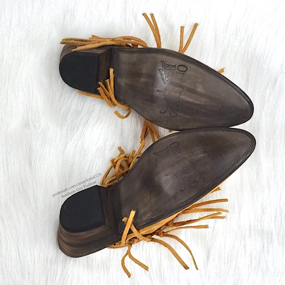 OLD GRINGO Leather Booties Intricate Ankle Shoes OG poshmark.com/closet/kreed324 - Picture 5 of 8